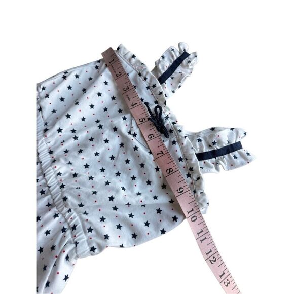 Janie And Jack Star Ruffle Trim Romper Size 18-24M Baby Girl - Picture 8 of 9